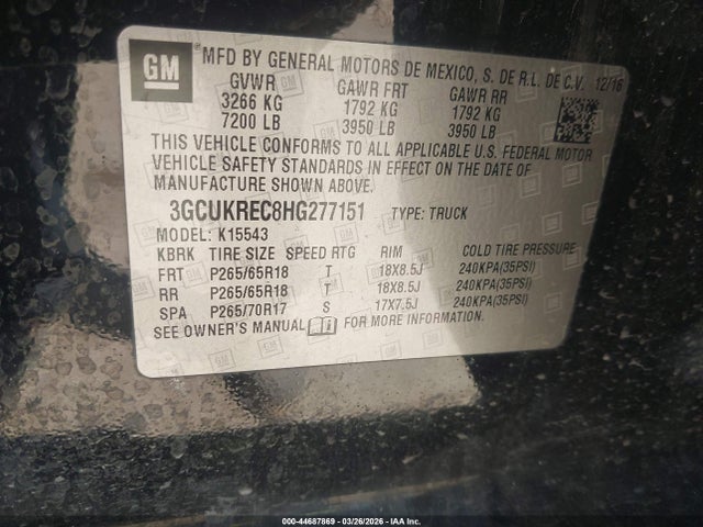 CHEVROLET SILVERADO 1500 1LT - 9