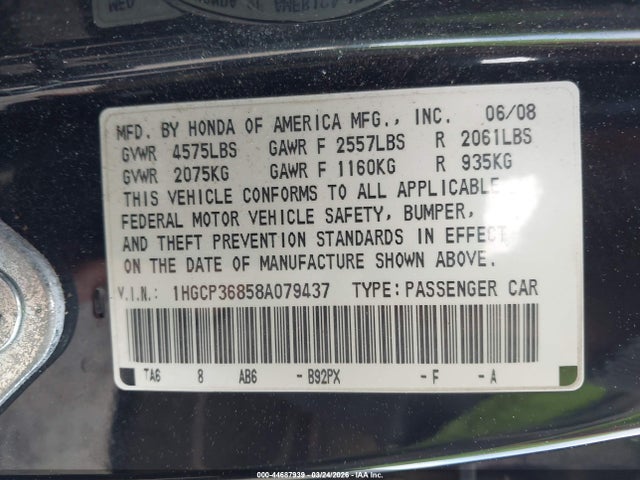 HONDA ACCORD 3.5 EX-L - 9