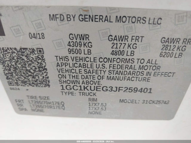 CHEVROLET SILVERADO 2500HD WT - 9