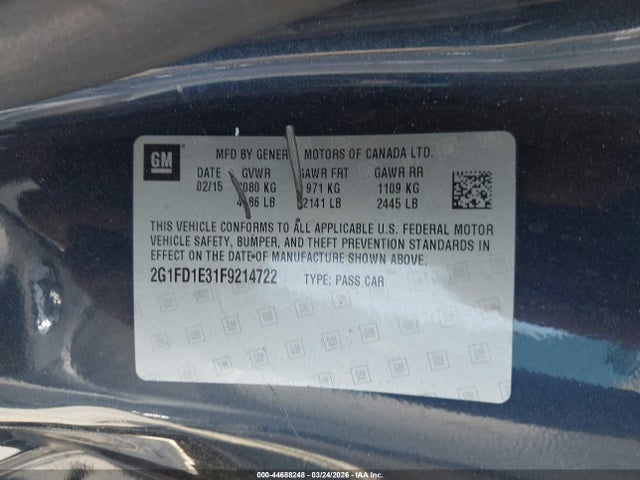 CHEVROLET CAMARO 1LT - 9