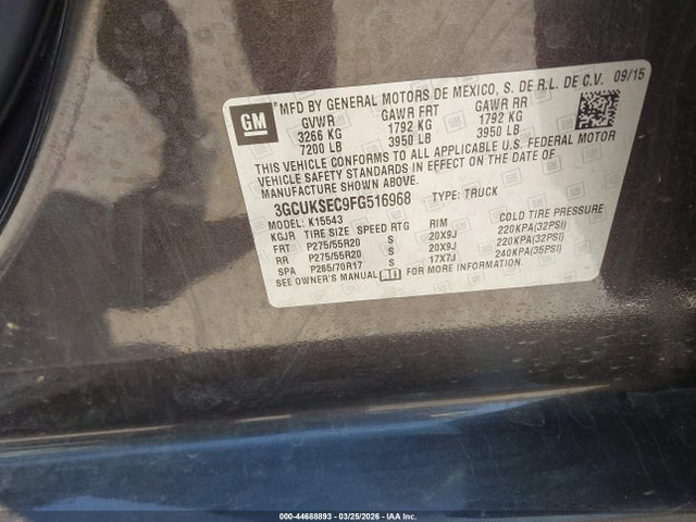 CHEVROLET SILVERADO 1500 - 8