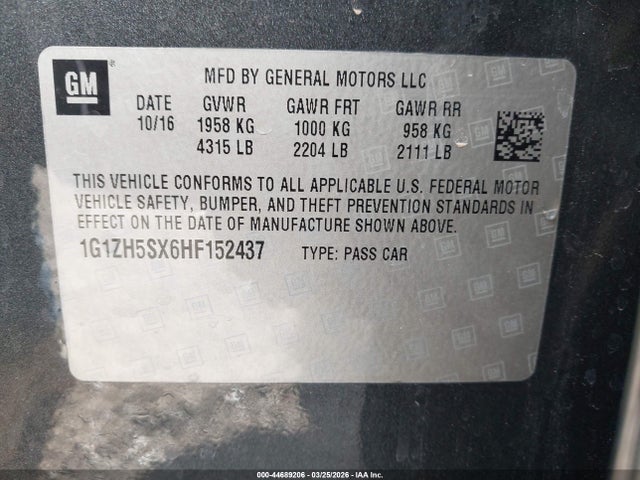 CHEVROLET MALIBU PREMIER - 9