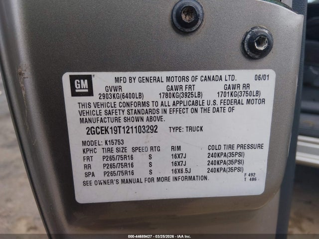 CHEVROLET SILVERADO 1500 - 9