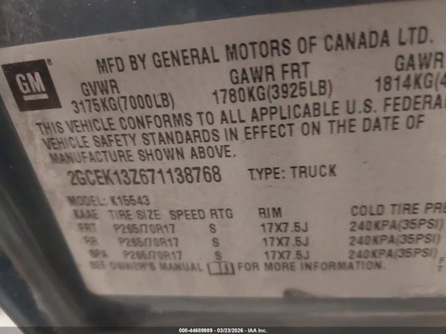 CHEVROLET SILVERADO 1500 CLASSIC LT1 - 9