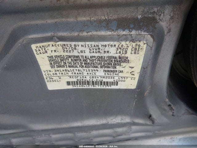 NISSAN SENTRA 2.0 - 9