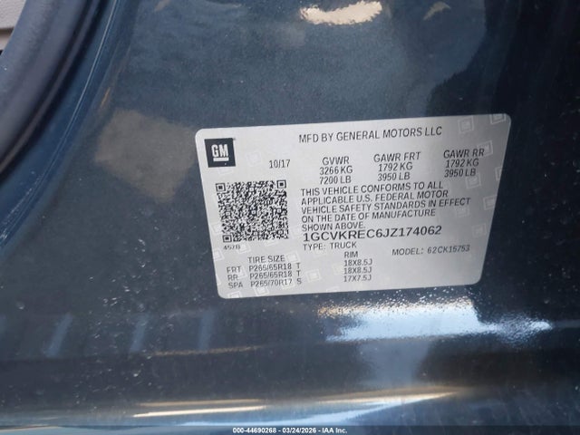 CHEVROLET SILVERADO 1500 1LT - 9