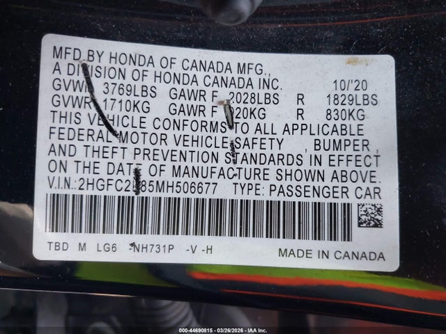 HONDA CIVIC SPORT - 9