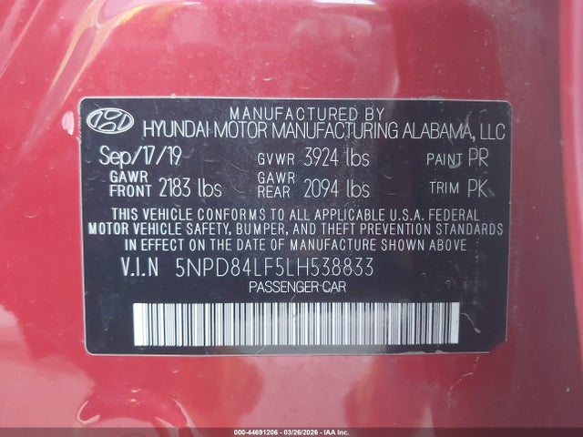 HYUNDAI ELANTRA SEL - 9