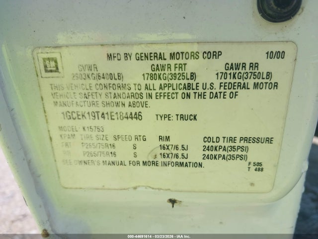 CHEVROLET SILVERADO 1500 LS - 9