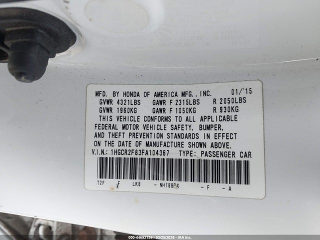 HONDA ACCORD EX-L - 9