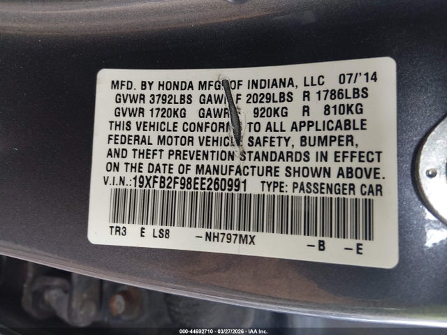 HONDA CIVIC EX-L - 9