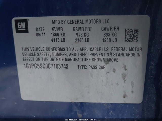 CHEVROLET CRUZE 2LT - 9