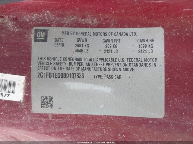 CHEVROLET CAMARO 1LT - 9