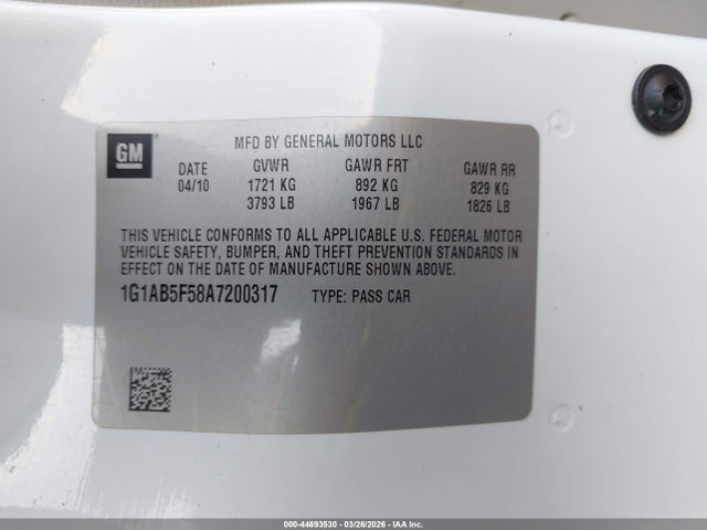 CHEVROLET COBALT LS - 9