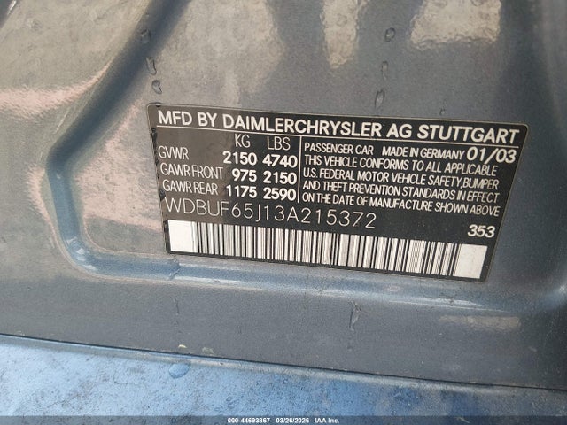 MERCEDES-BENZ E-CLASS - 9