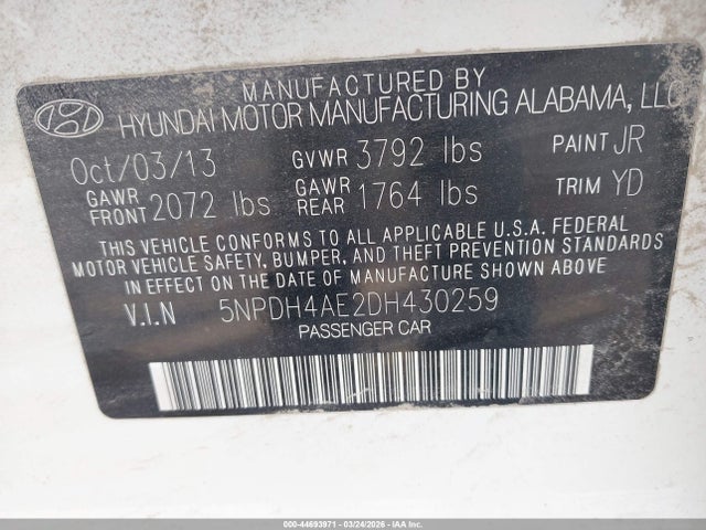 HYUNDAI ELANTRA GLS - 9