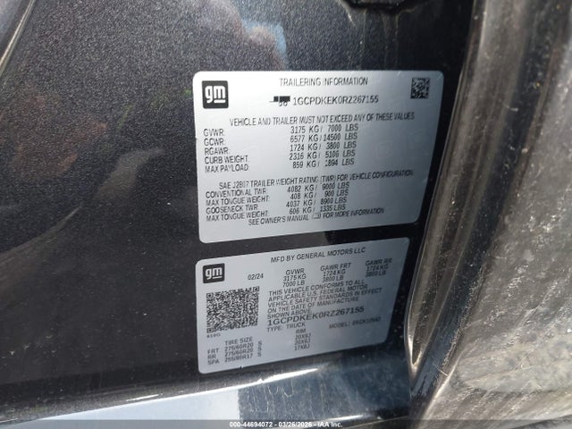 CHEVROLET SILVERADO K1500 LT-L - 9