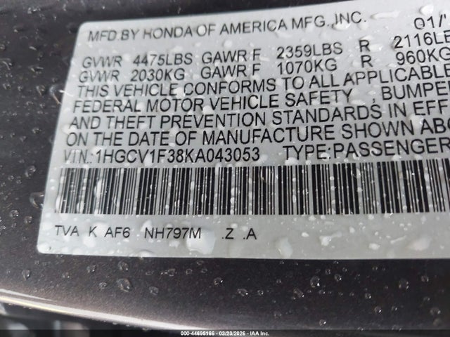 HONDA ACCORD SPORT - 9