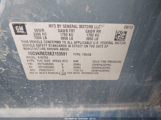 CHEVROLET SILVERADO 1500 1LT - 9