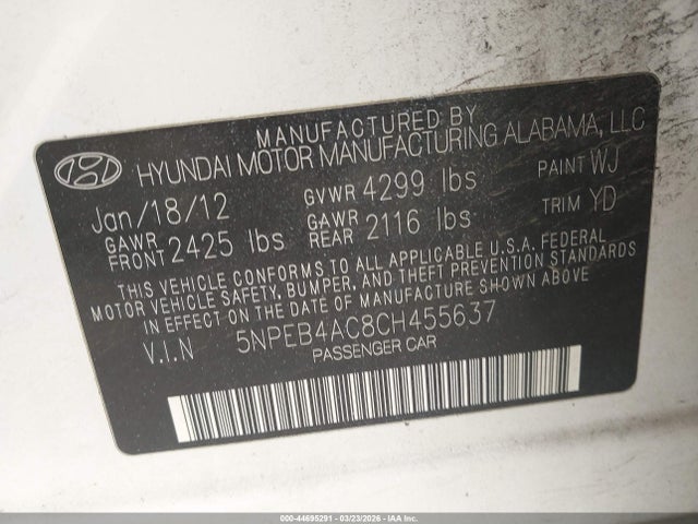 HYUNDAI SONATA GLS - 9