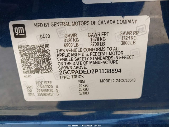 CHEVROLET SILVERADO 1500 2WD SHORT BED RST - 9