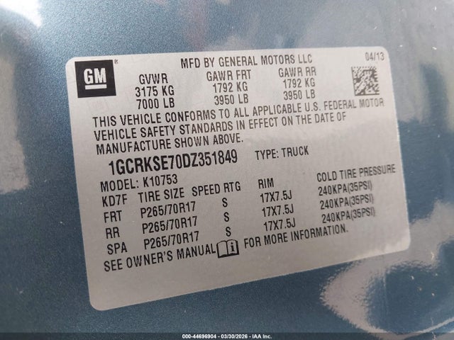 CHEVROLET SILVERADO 1500 LT - 9