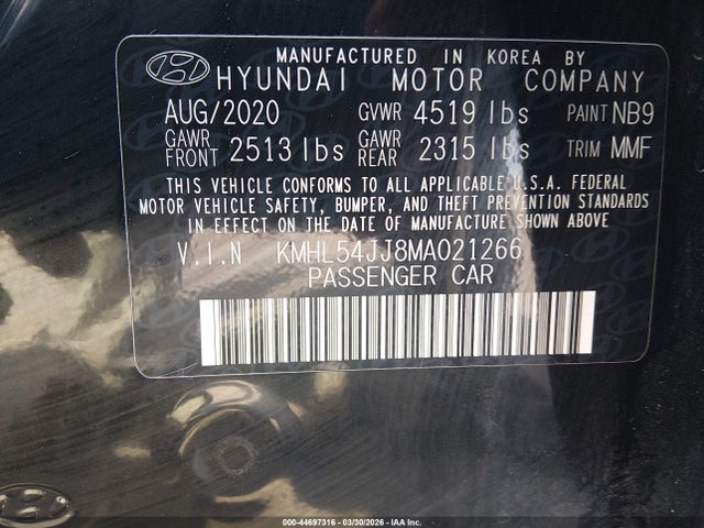 HYUNDAI SONATA LIMITED - 9