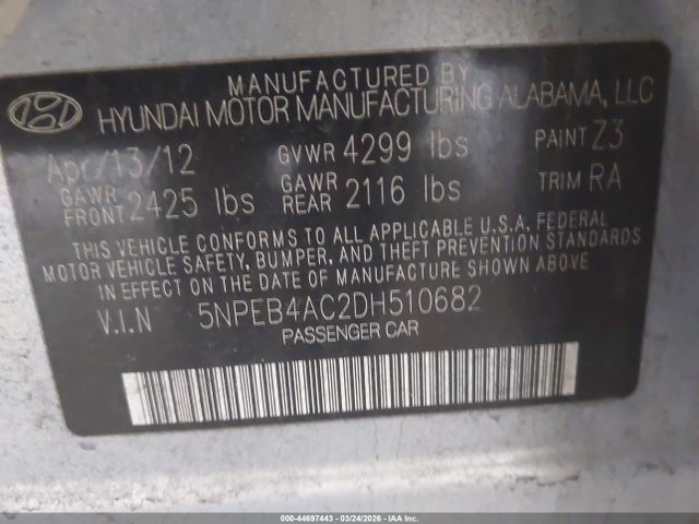 HYUNDAI SONATA GLS - 9