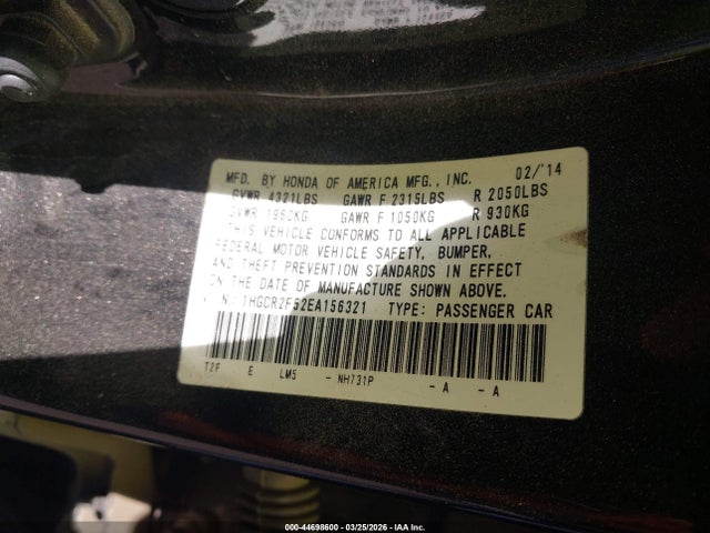 HONDA ACCORD SPORT - 9