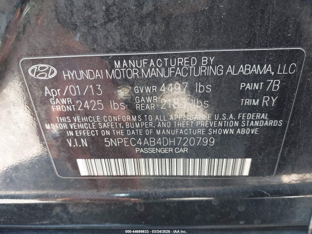 HYUNDAI SONATA LIMITED 2.0T - 9