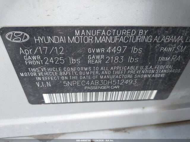 HYUNDAI SONATA LIMITED 2.0T - 9