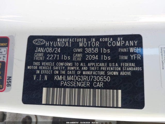 HYUNDAI ELANTRA SEL - 9