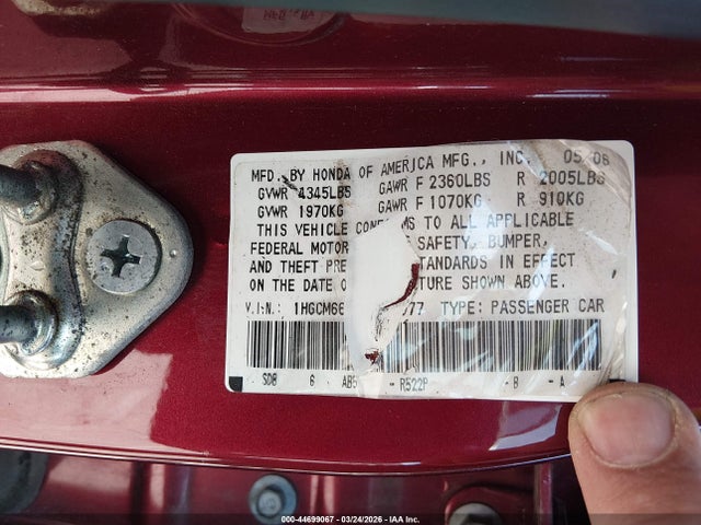 HONDA ACCORD 3.0 EX - 9