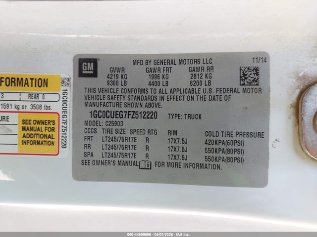 CHEVROLET SILVERADO 2500HD WT - 9