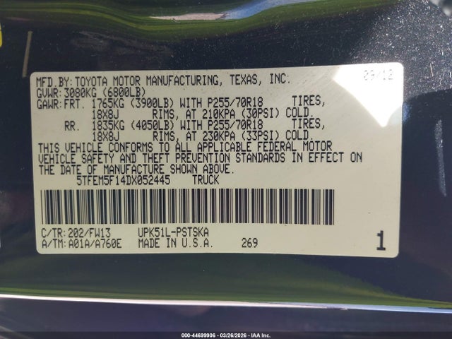 TOYOTA TUNDRA - 9