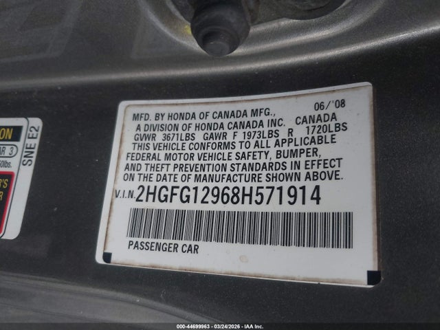 HONDA CIVIC EX-L - 9