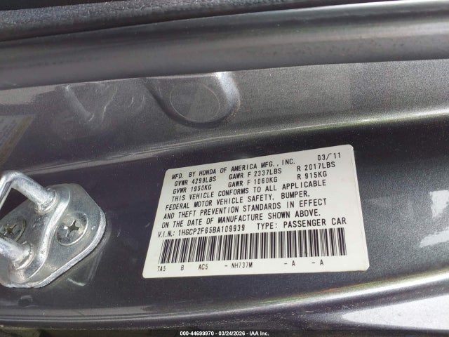 HONDA ACCORD 2.4 SE - 9