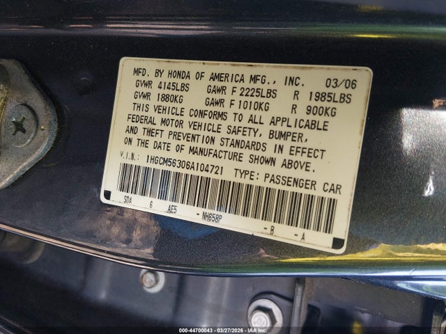 HONDA ACCORD 2.4 SE - 9