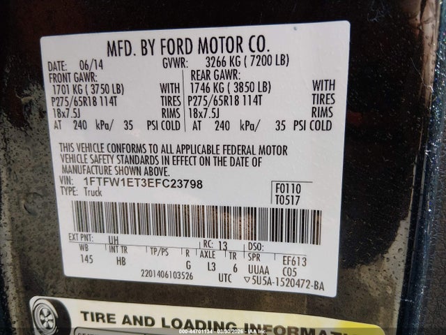 FORD F-150 LARIAT - 9