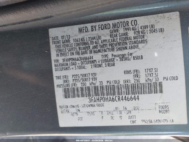 FORD FUSION SE - 9