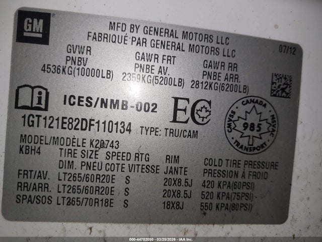 CHEVROLET SILVERADO 2500HD LT - 9