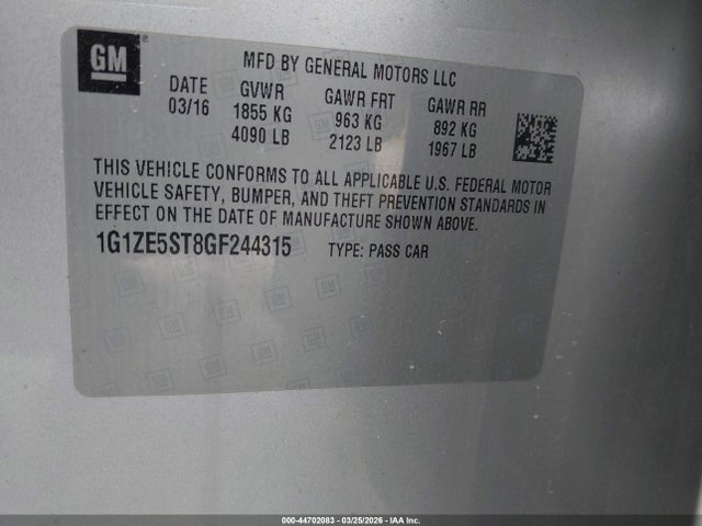 CHEVROLET MALIBU 1LT - 9