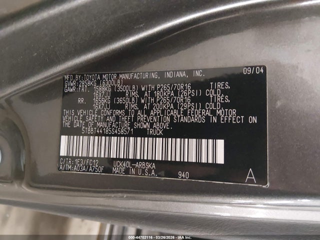 TOYOTA TUNDRA - 9