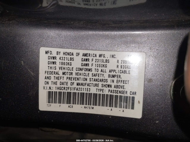 HONDA ACCORD SPORT - 9