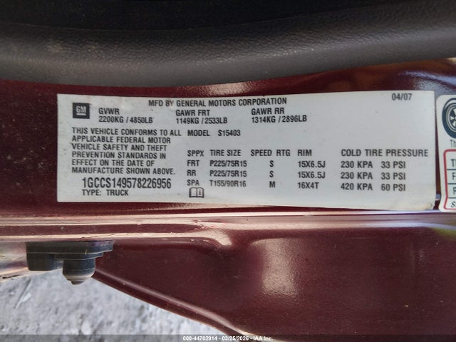 CHEVROLET COLORADO LT - 9