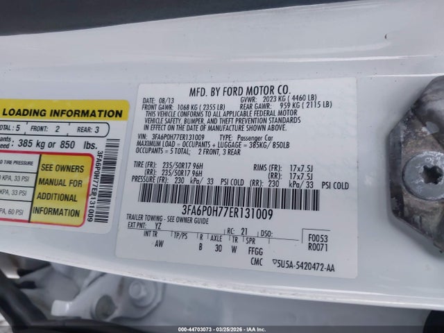 FORD FUSION SE - 9