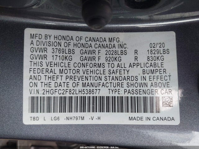 HONDA CIVIC SPORT - 9