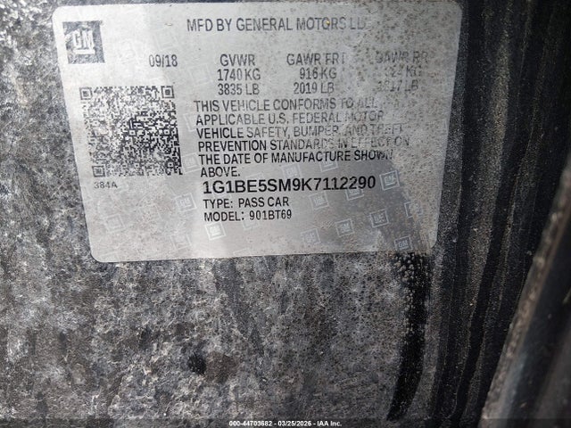 CHEVROLET CRUZE LT - 9