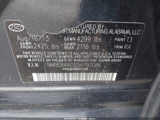 HYUNDAI SONATA GLS - 9