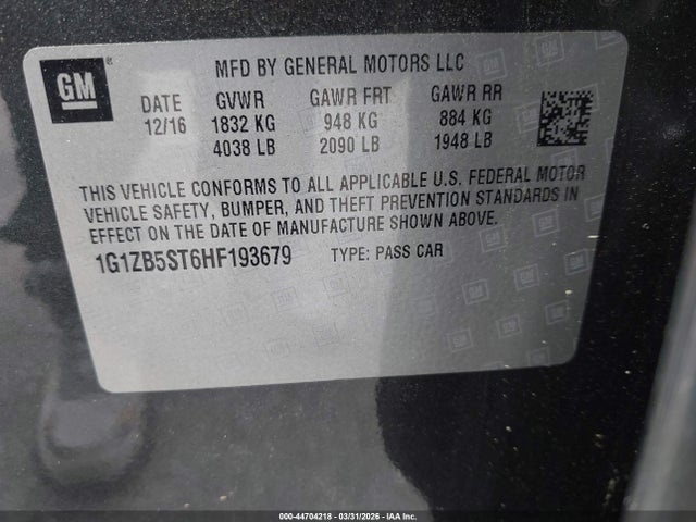 CHEVROLET MALIBU LS - 9